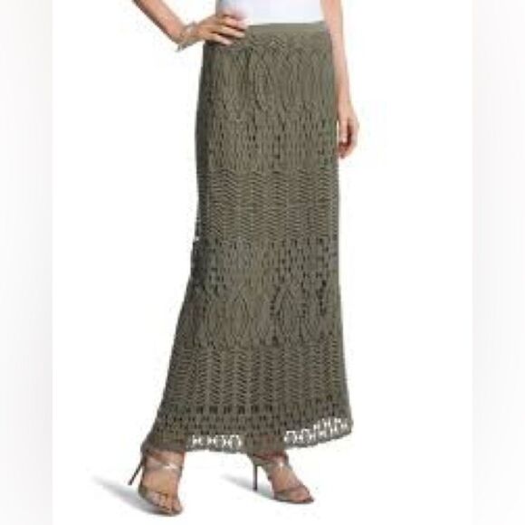 Lane Bryant Dresses & Skirts - Lane Bryant Women's Crochet Maxi Skirt Size 18/20 Plus Size